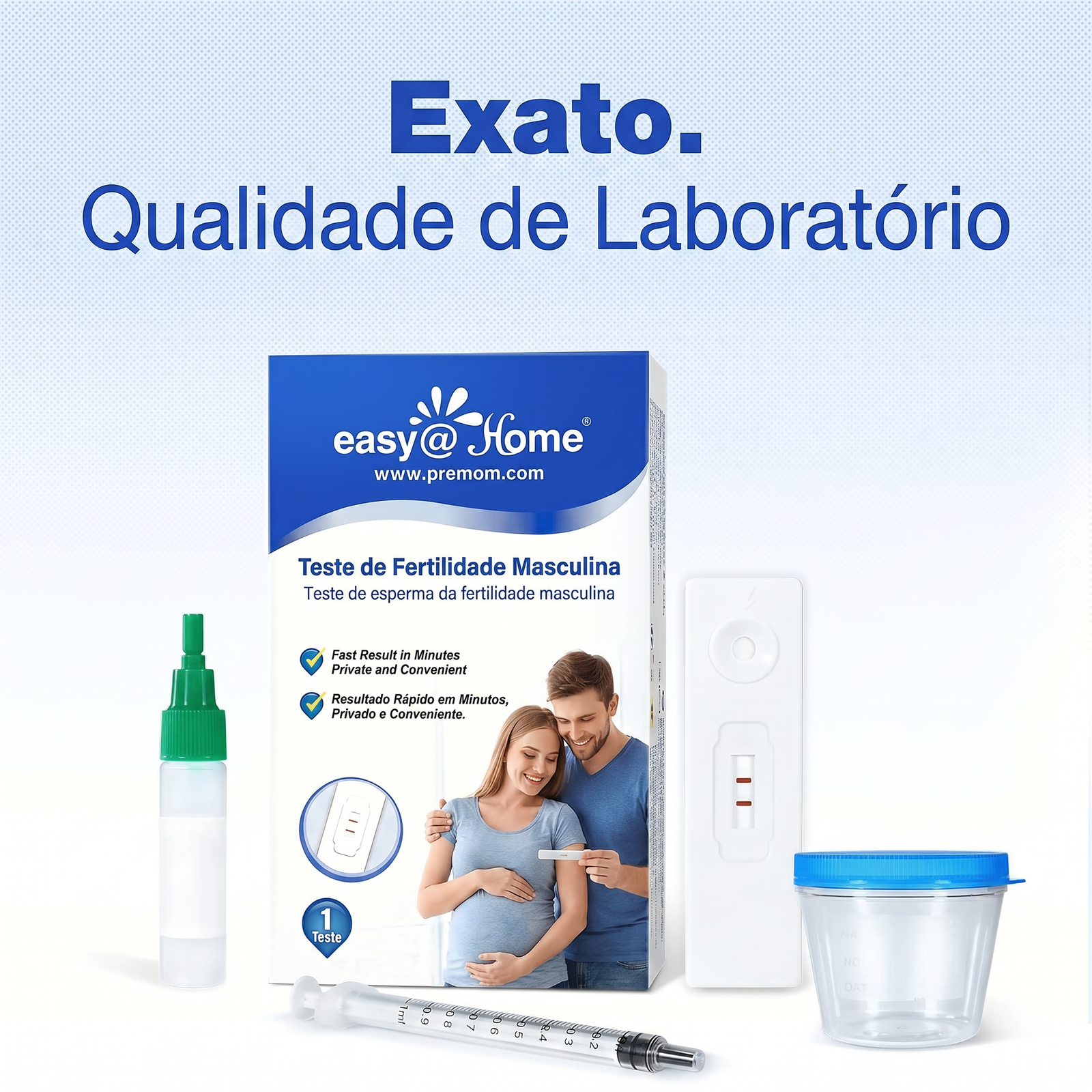 Fertilidade | Ovulação | Gravidez | Loja da Fertilidade Testes de Fertilidade Masculino Easy@Home - Image 3