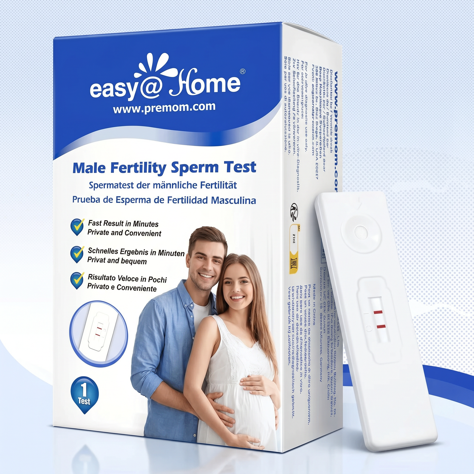 Fertilidade | Ovulação | Gravidez | Loja da Fertilidade Testes de Fertilidade Masculino Easy@Home